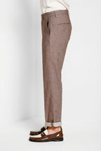 Boston pantalon chino homme en denim tissage diagonal relaxed fit