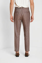 Boston pantalon chino homme en denim tissage diagonal relaxed fit