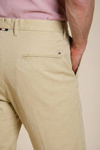 Boston men's chino pants in lightweight stretch twill relaxed fit