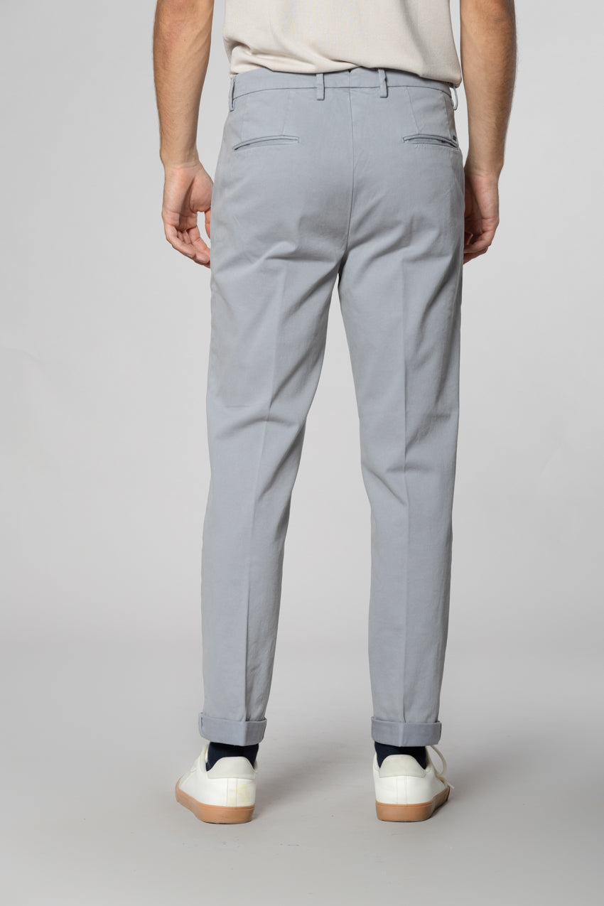 Boston Herren-Chinohose aus Baumwolle mit diagonalem Gewebe relaxed fit