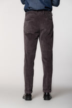 Boston pantalone chino uomo in velluto costa larga relaxed fit