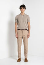 Boston pantalone chino uomo in twill leggero stretch relaxed fit
