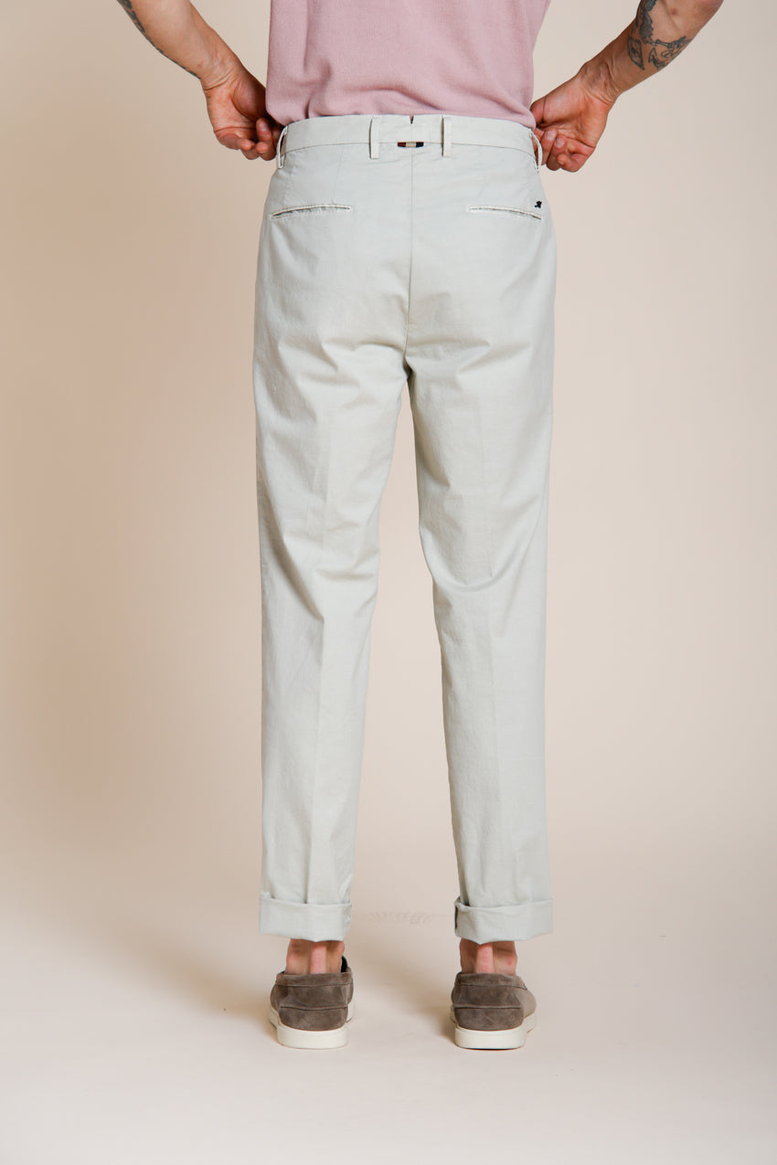 Boston pantalon chino homme en twill léger stretch relaxed fit