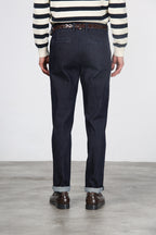 Madison pantalon chino homme en techno denim stretch carrot fit

