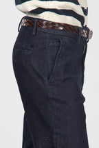 Madison pantalon chino homme en techno denim stretch carrot fit
