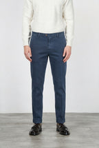 Madison pantalone chino uomo in bull stretch carrot fit