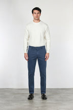 Madison pantalone chino uomo in bull stretch carrot fit