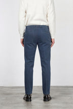 Madison pantalone chino uomo in bull stretch carrot fit