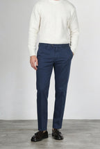 Madison pantalone chino uomo in bull stretch carrot fit