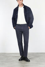 Garden men’s chino pants in stretch bull with carrot fit
