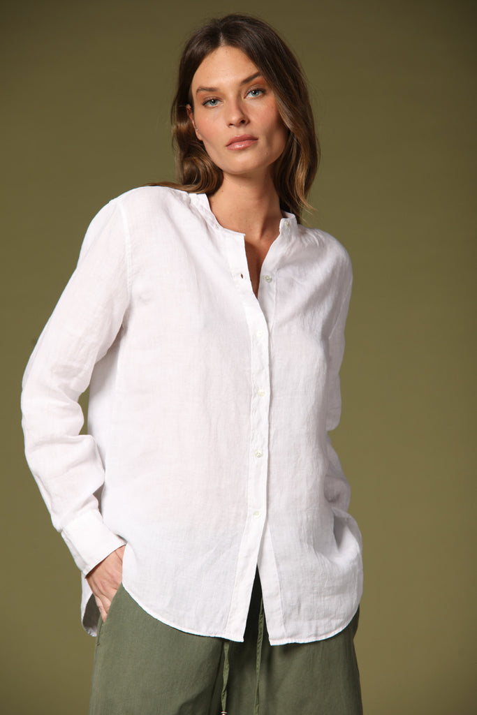Image 1 of women's Delhi shirt in white by Mason's