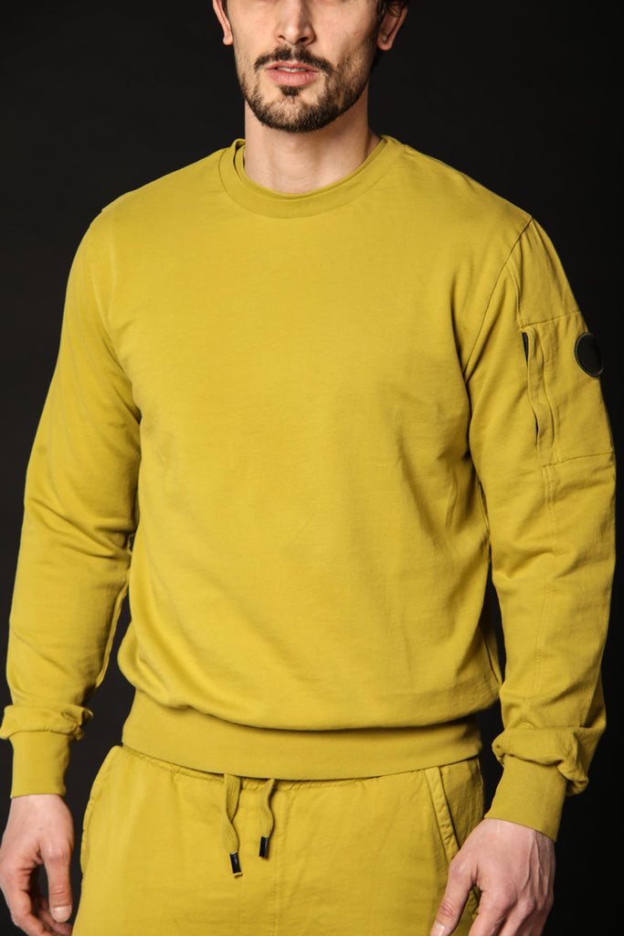 Image 1 of Marlon, a men's lime green hoodie, regular fit by Maso