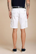 Chile Herren Cargo Bermuda aus Stretch-Satin slim fit ①