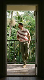 Chile Herren Cargo Hose aus Stretch-Satin extra slim fit ①