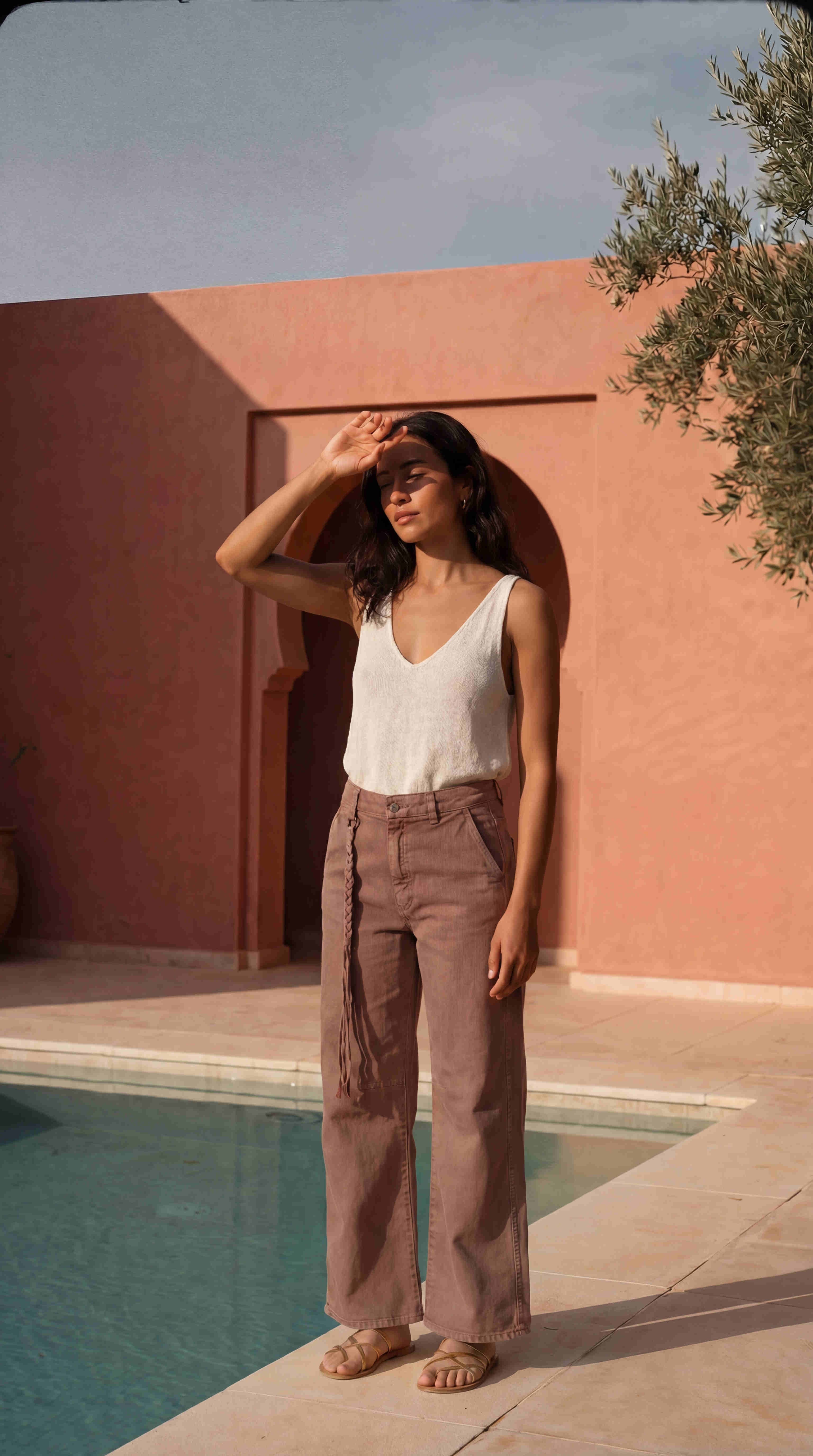Valerie pantalon denim femme balloon fit