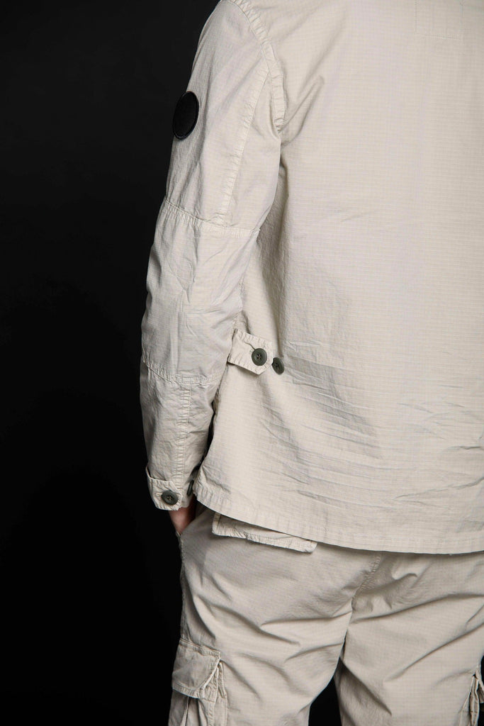 Flyshirt shirt man jacket Logo edition in stretch ripstop