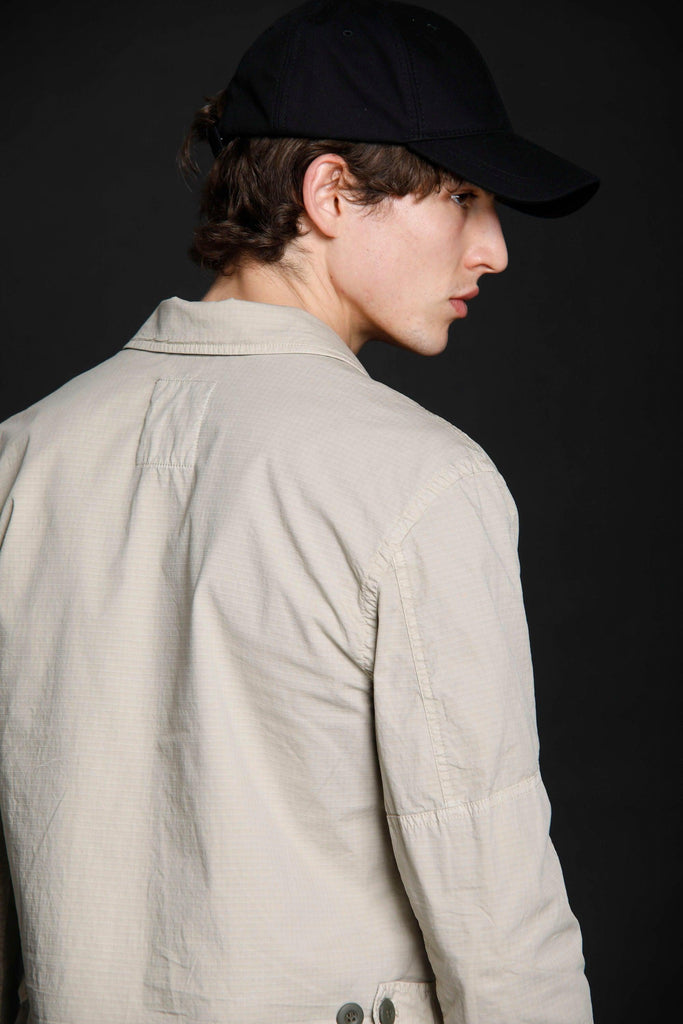 Flyshirt shirt man jacket Logo edition in stretch ripstop