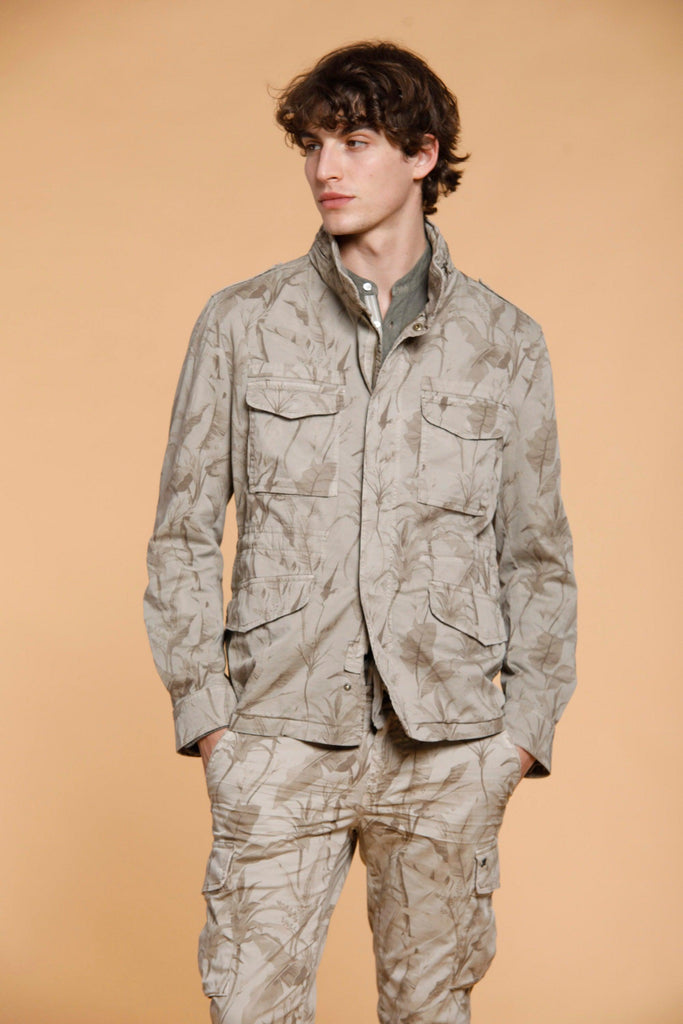 M74 JACKET man field jacket in cotton with camouflage pattern, Mason's