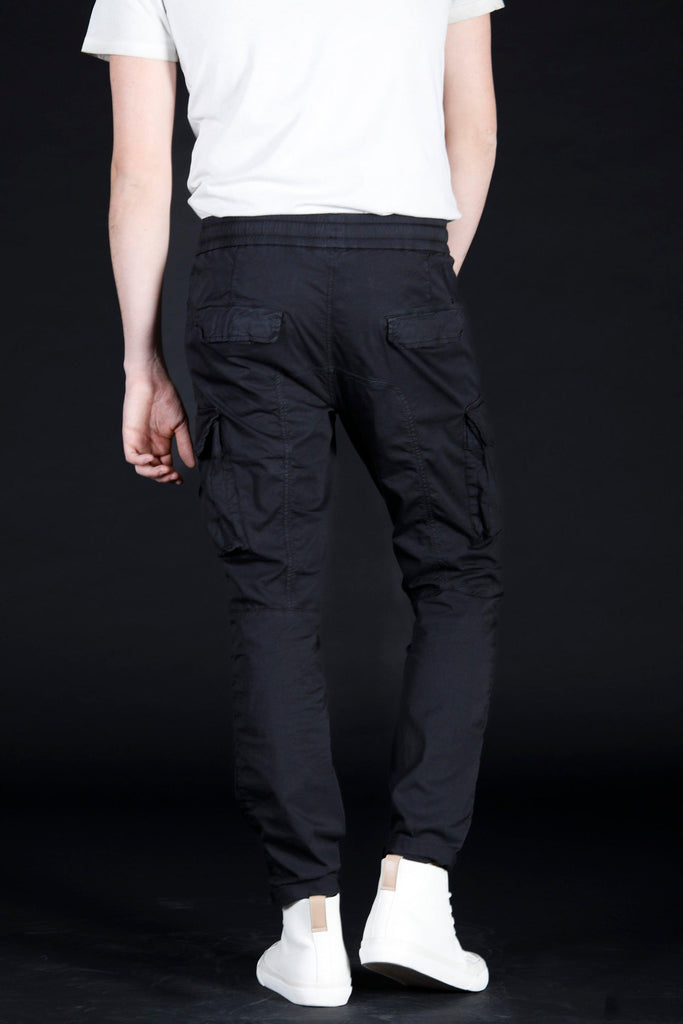 Chile Sport City man cargo pants in nylon and cotton Logo edition carrot fit ①