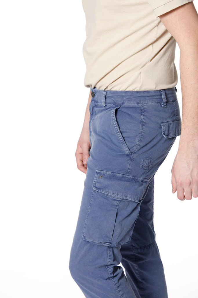 Chile man cargo pants in stretch cotton icon washing extra slim