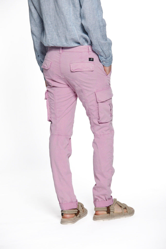 Chile man cargo pants in stretch cotton icon washing extra slim