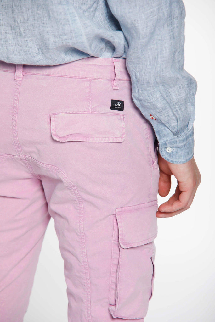 Chile man cargo pants in stretch cotton icon washing extra slim