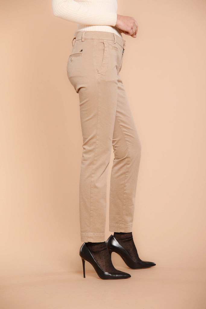 Picture 2 of chino pants in gabardine color biscuit Jaqueline Archivio by  Mason’s 
