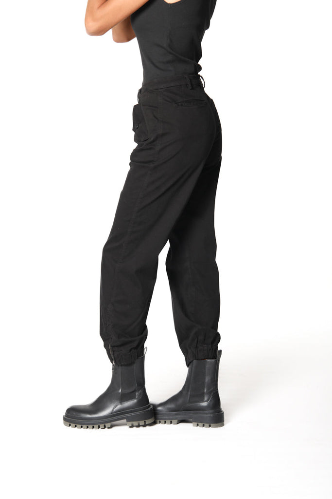 Immagine 4 di pantalone cargo da donna in raso modello Evita di Mason's 