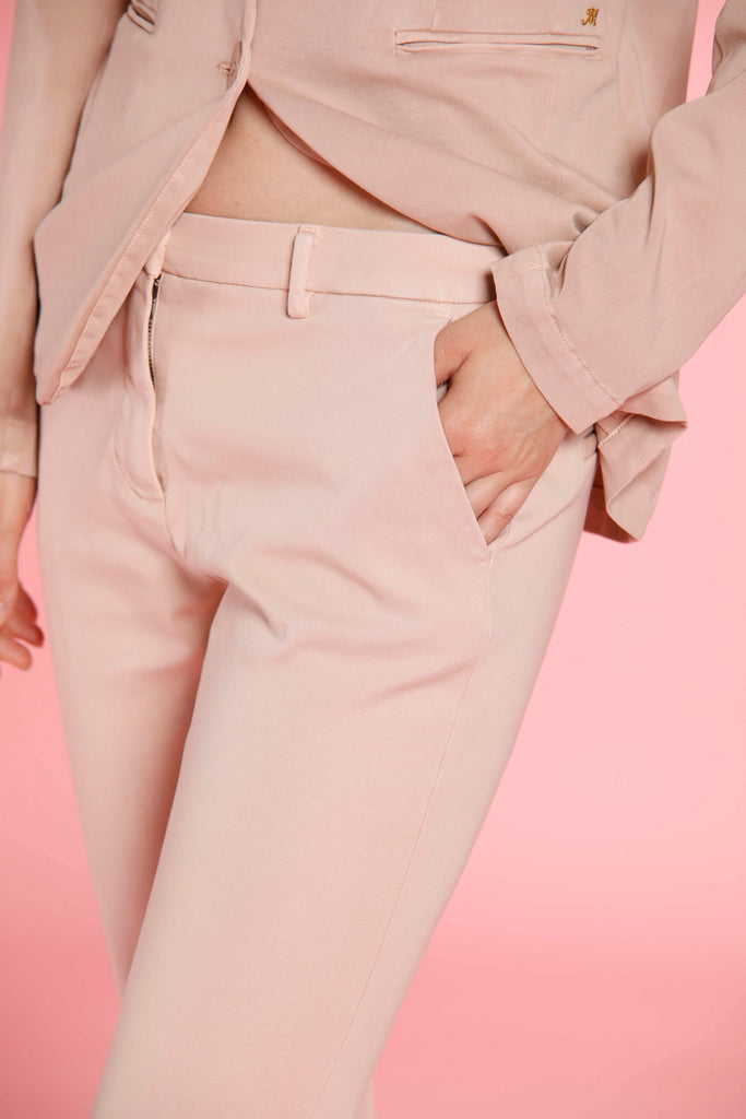 New York woman chino pants in jersey regular