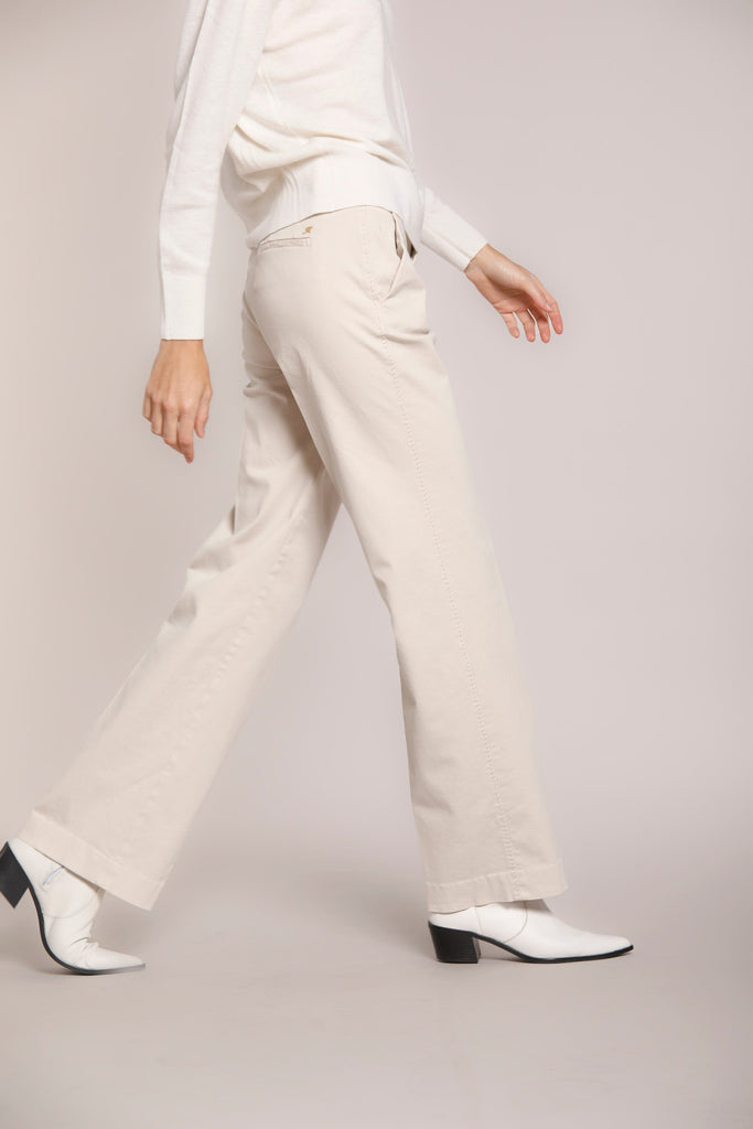 New York Straight woman satin chino pants ①