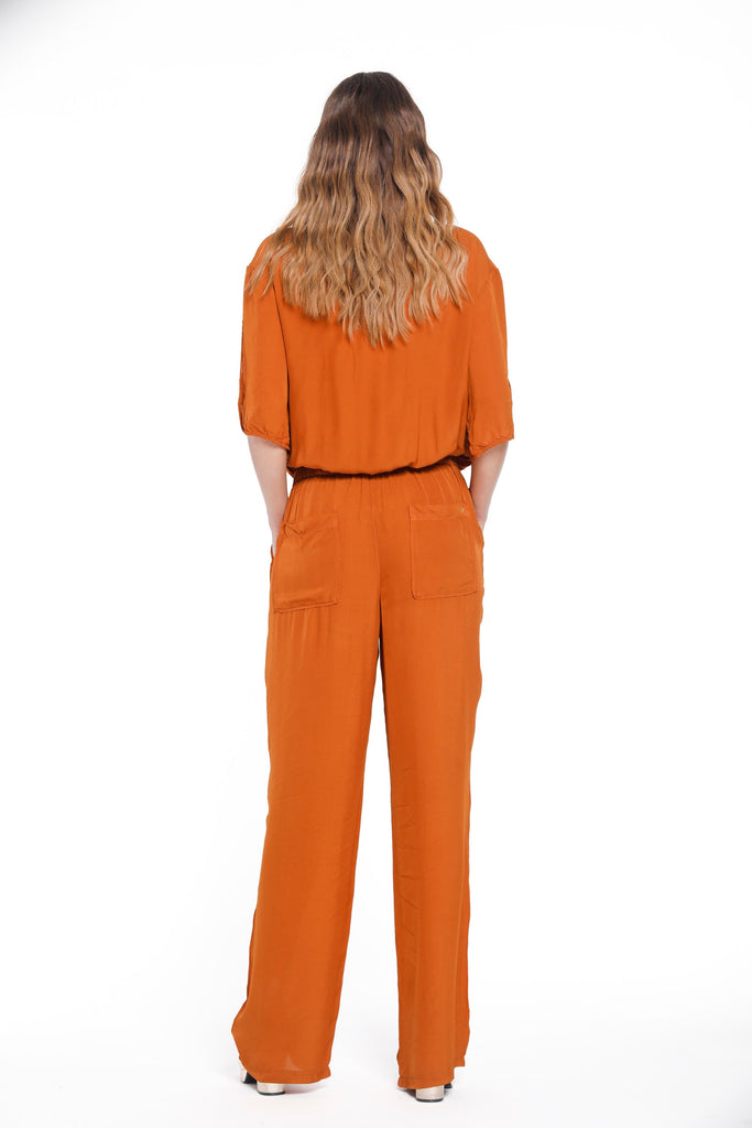 Stefania woman long jumpsuit in viscose