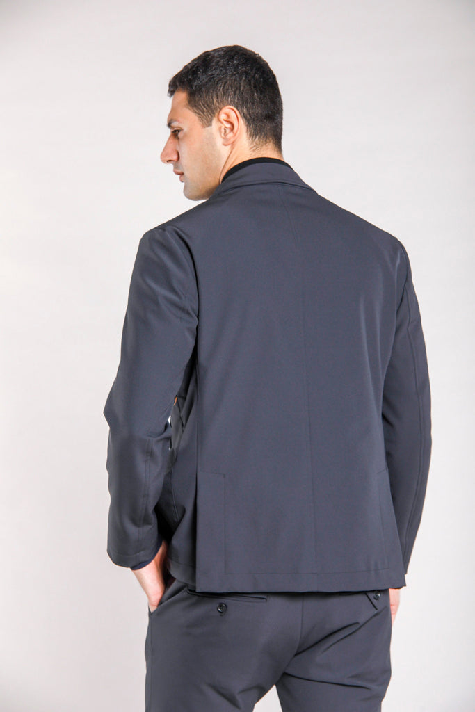 Tech Jacket man dynamic jersey blazer with front and underarms