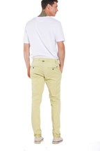 Milano Jogger - Chino-Jogginghose für Herren aus Baumwolle und Tencel extra slim Passform