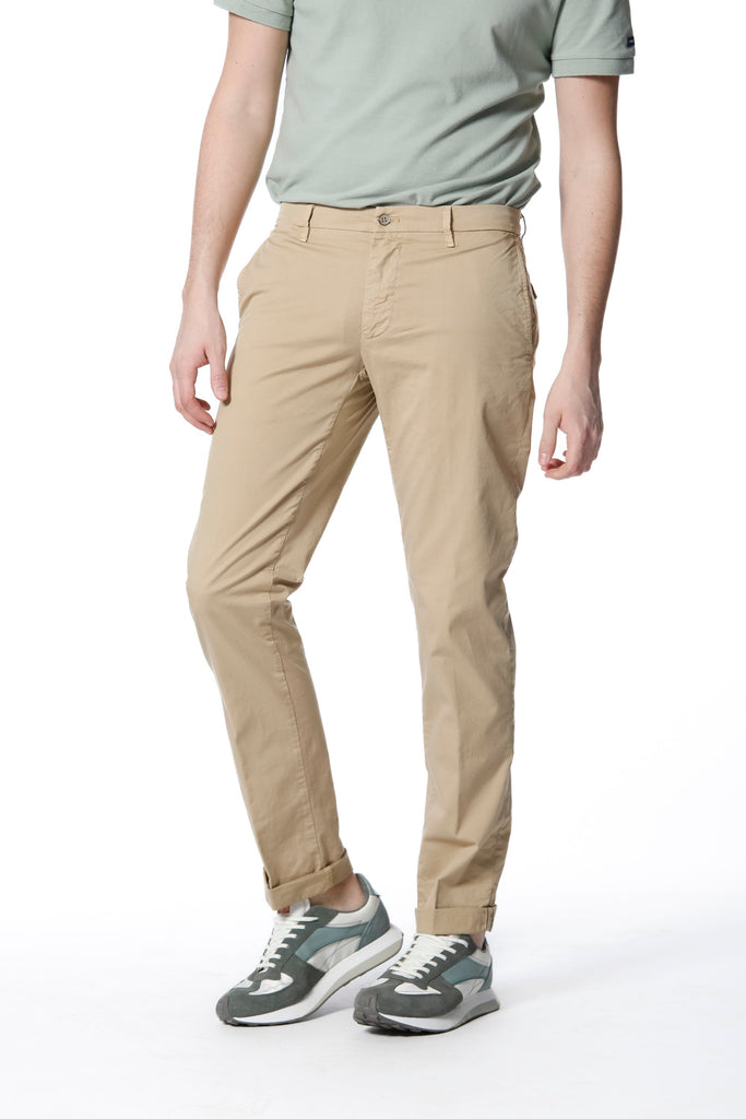 New York City man chino trousers in stretch cotton regular