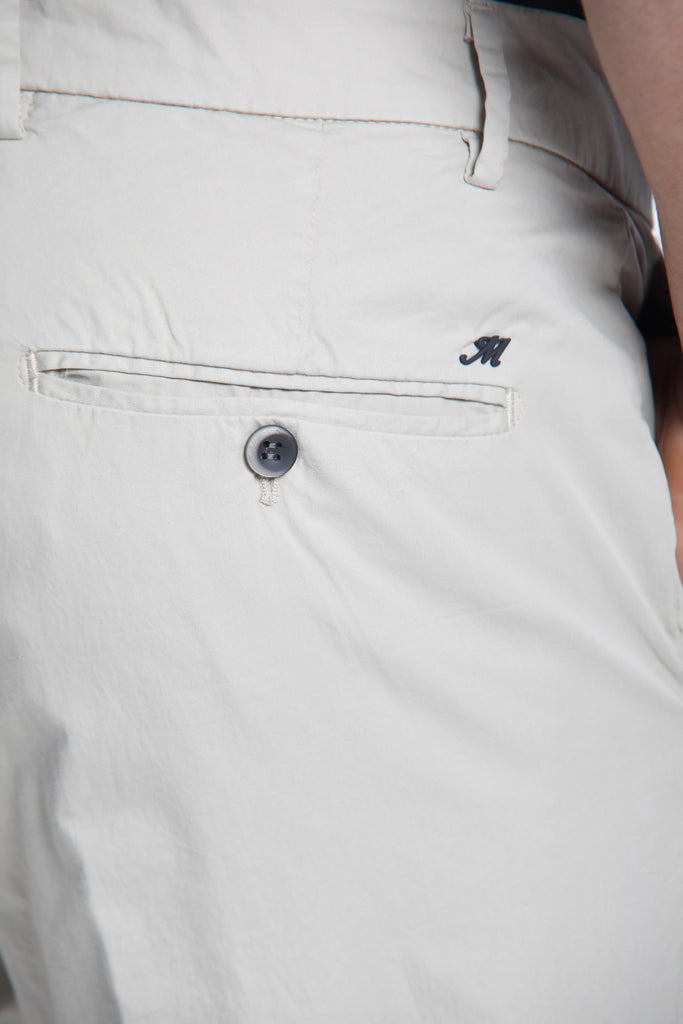 Milano Style man chino pants in stretch gabardine extra slim ①
