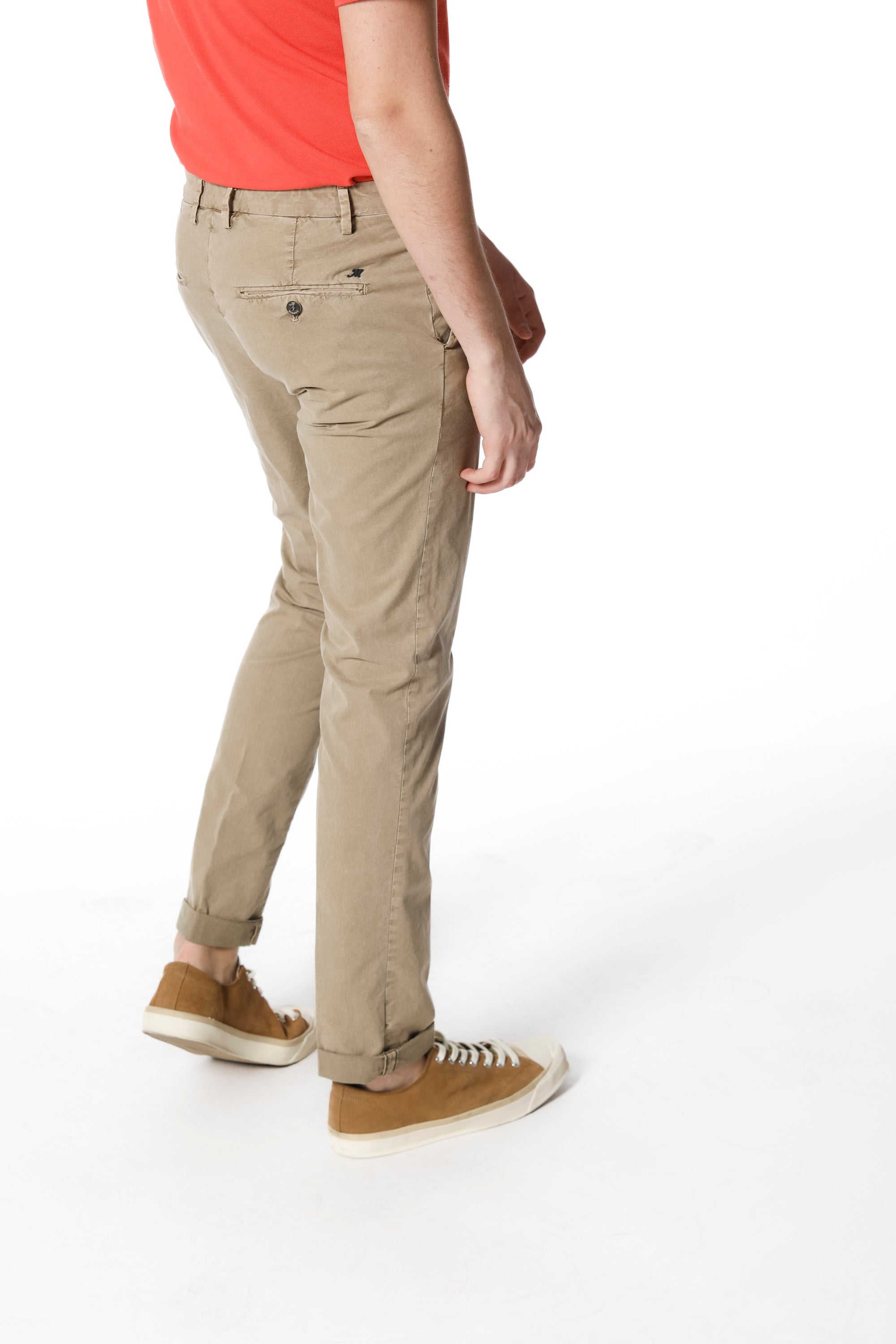 Milano Style Essential pantalon chino homme en twill stretch extra slim fit